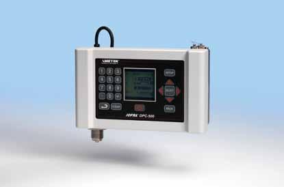 p r e s s u r e Documenting Pressure Calibrator -500 s 0 to 1,000 bar / 14,500 psi Also vacuum and absolute ranges High accuracy ±0.025% F.S.