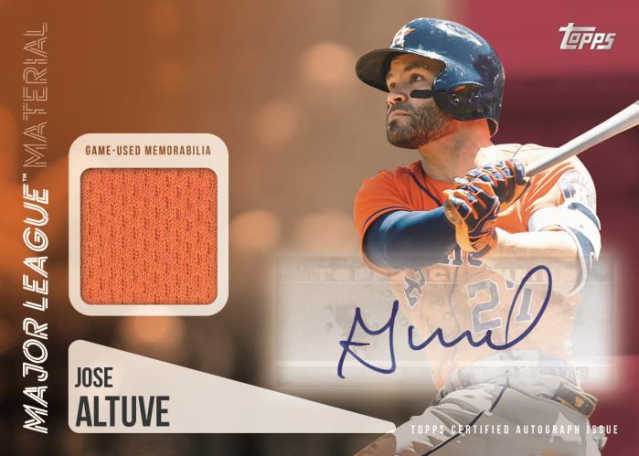 AUTOGRAPH RELIC CARDS Major League Material Autograph Cards Highlighting impact players from each MLB team. Sequentially # d to 50 or less. NEW!