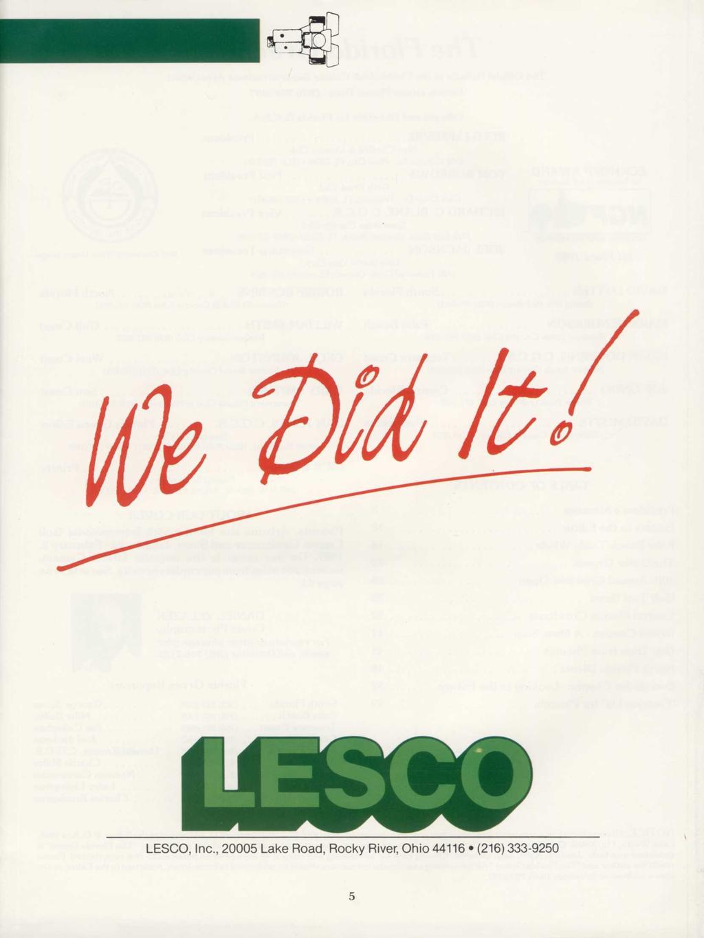 LESCO, Inc.