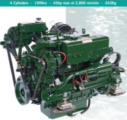 50 Type: Beta Marine Power engine: 43 hp max at 2,800 rev/min Fuel consumption:10 Lt /hr (at continuous Ratting) Engine Dimension : L : 978 mm, B: 622 mm, H:740 mm, Weight : 243 Kg Fig 4.