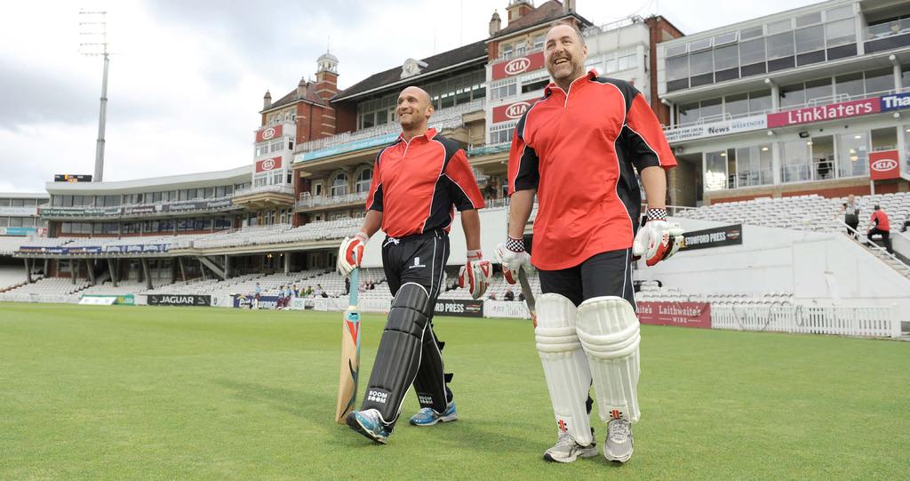 This once in a lifetime opportunity to play on the hallowed turf of the Kia Oval will be available in the summer of 2015.