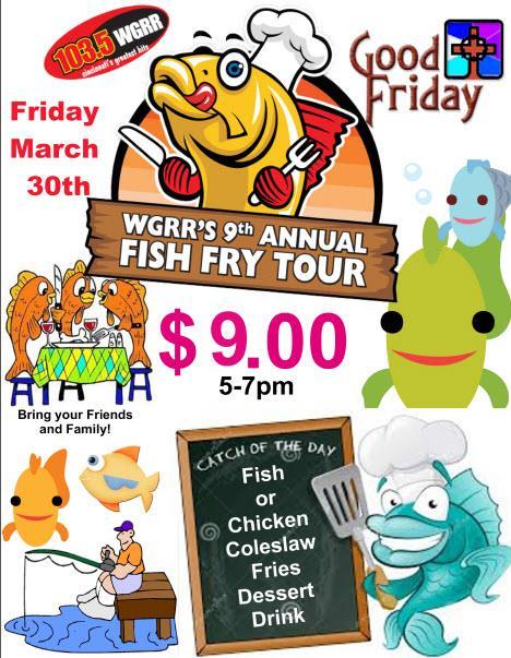 COME OUT TO THE WGRR S 9 TH ANNUAL FISH FRY TOUR AND