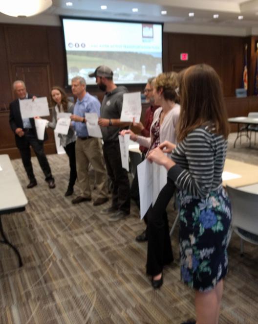 staff, and public input Identify 5 priority, catalyst, or immediate need projects with staff and the community to be included in the final plan Present a network of county greenways, touring routes,