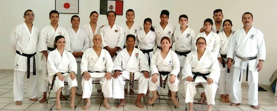 Five are Japanese, and the other one is the representative of Seiwa Kai in Europe, Leo Lipinski, Kyoshi.