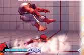 The strength of the Kick button used determines the attack s distance, with