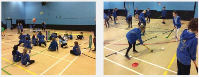 Students enjoyed taster sessions in Sitting Volleyball, a Paralympic Sport, and the other sports of Hockey, Netball, Fencing & Golf in order to develop their skills prior to the uptake of these