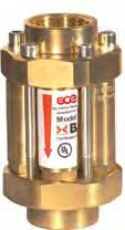 Flashback arrestors for cylinder consumption or for outlet points Safety device (flashback arrestor) for regulators. Art. Nr. Type Gas inlet/outlet Max. pressure Max.