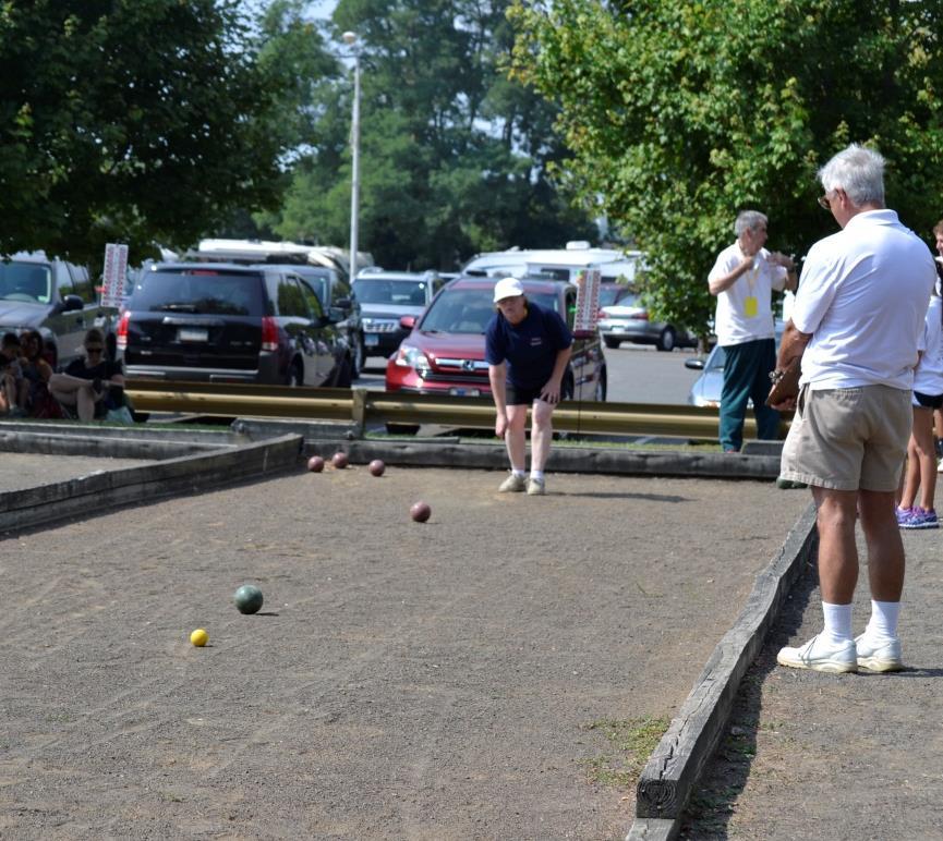 Bocce Unified Sports Fall Festival Bocce Tournament will be held at Scalzi Park in Stamford.