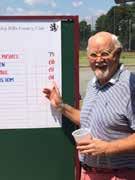 Tom Williams shot a blistering 64 net in the White Tee