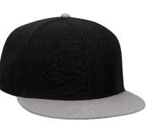 FLATBACK BASEBALL CAP with embroidered