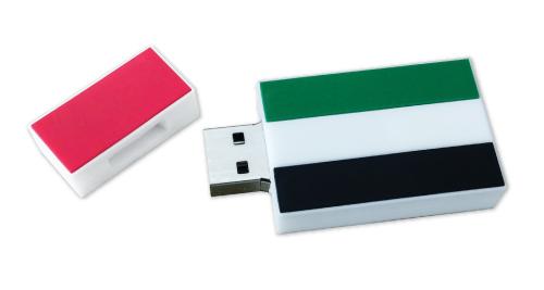 AED 16 NDP-09 UAE FLAG USB  AED 17 USB 11 USB-12 PVC Card Shape