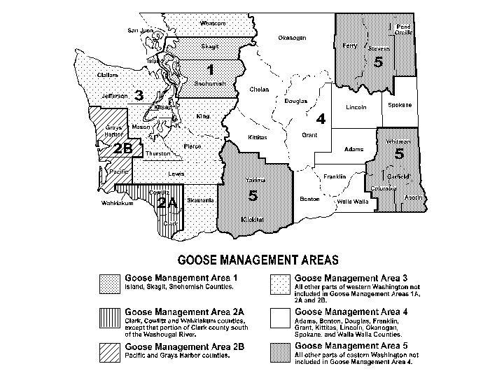 Waterfowl Status and Trend Report Moore Fig. 1. Washington Goose Management Areas. Millions 9 8 7 6 5 4 3 2 1 0 Fig.