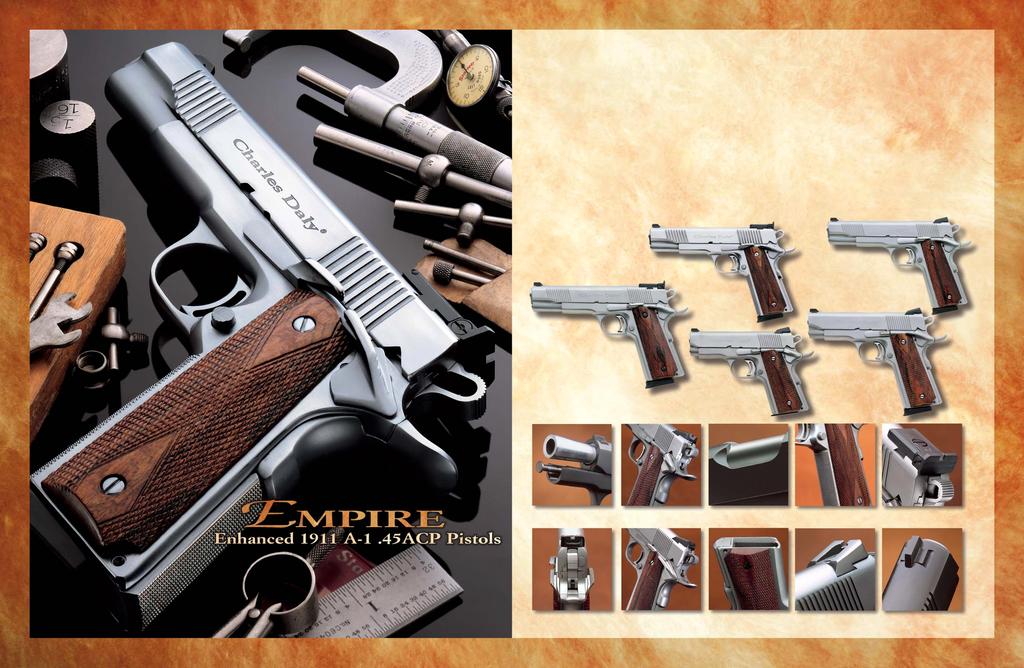 Like the Field Grade, the amount of standard features in the Empire Grade is remarkable.