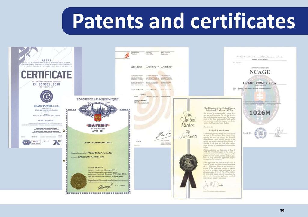 Patents and