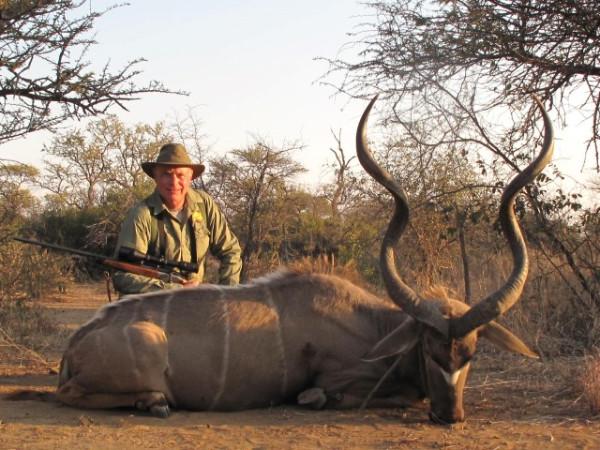 Nick also hunted a transient grey ghost... "My kudu was very elusive and hard to see in the deep cover at least for me". Nick went on to take a great kudu! Well done on this excellent trophy!