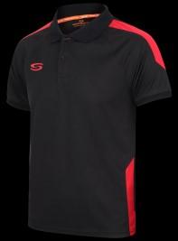 This design features contrast panels to shoulder, body and placket with the Serious logo situated on