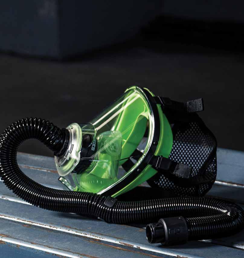 THE AGILITY YOU NEED FOR CONFINED SPACES PRODUCT DETAIL The RPB T150, NIOSH approved, Type C respirator provides operators superior vision and safety across a spectrum of applications from chemical