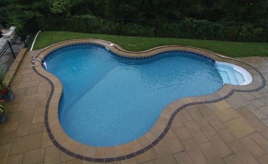 Latham Standard of Quality Set your Creativity free. We can help you design the pool you ve been dreaming of! LAGOON 17' x 27' x 33' Water: We are naturally drawn to it.