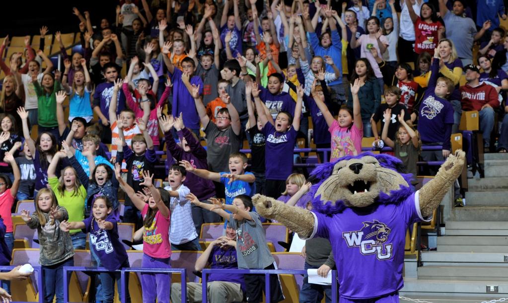 WESTERN CAROLINA UNVERSITY ATHLETICS FACTS Men s Sports Baseball Basketball Cross Country Football Golf Indoor/Outdoor Track & Field WCU School Numbers: WCU has 10,000 students (and parents of those