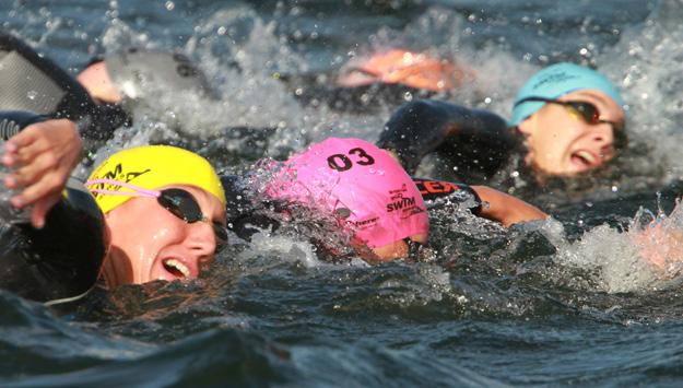 RESPECT THE CHALLENGE AND SAFETY INFORMATION Open water swimming is different from swimming at your local indoor pool.