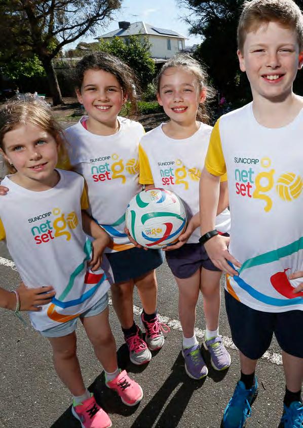 NetSetGO is Netball Australia s only junior entry netball program, developed to provide children from 5 to 10 years with the best possible learning and playing experience to develop a positive