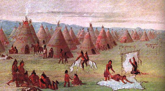 Comanche Traded with other tribes and also raided