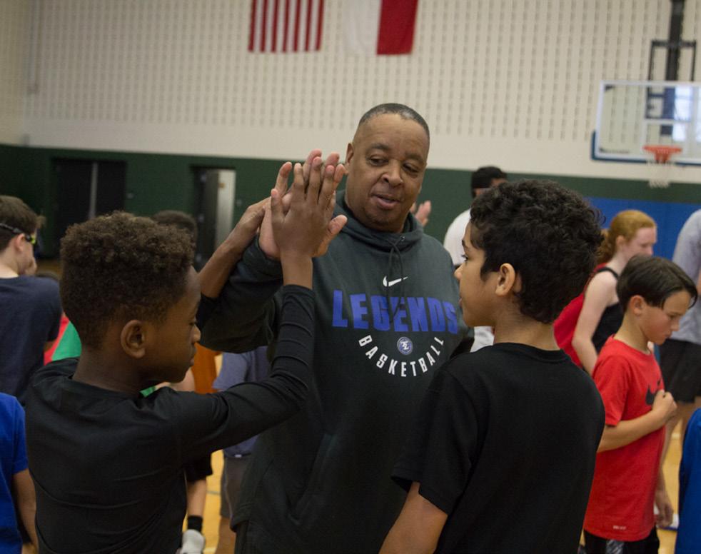COMMUNITY HOOPS Basketball brings us all together, and the Texas Legends Community Hoops Program does just that.