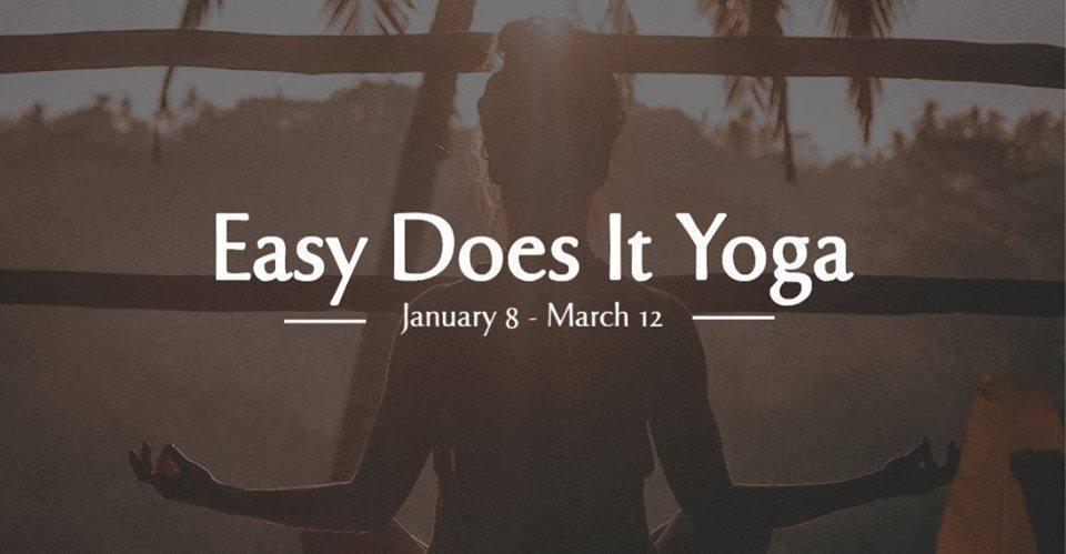 for non-residents Easy Does it Yoga with Jo Ann Tuesday, January 29 at