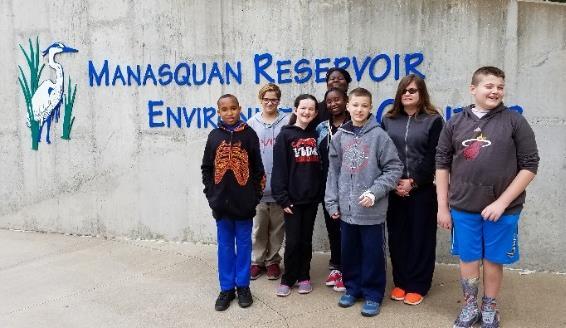Rizzolo's class visited the Manasquan Reservoir and Environmental Center on