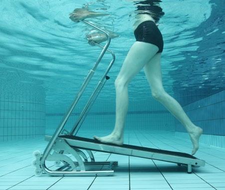 The benefits Designed for daily use in group sessions or personal training, the Aquajogg treadmill is extremely stable and safe.