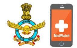 MedWatch Mobile Health app for citizens of India Launched by IAF on Air Force Day On the occasion of 86 th anniversary, the Indian Air Force has launched an innovative mobile health App named