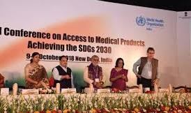 J P Nadda inaugurates 2 nd World Conference on Access to Medical Products: Achieving the SDGs 2030 in Delhi India is deeply committed nationally and globally to achieving all public health goals.