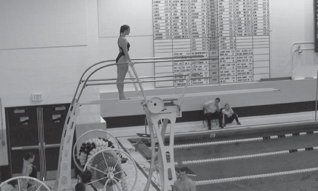 UWM Women: Broke 25 School/League Records in 2008-09 Rachel Grimm Diving 5-7 Grafton, Wis. Grafton HS Kinesiology Grimm s Career Bests One-Meter... 252.75 ( 07) Three-Meter... 264.