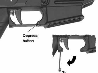 2.1.8 Trigger Guard Operation 1. The trigger guard opens to accommodate firing the pistol with gloves or mittens. 2.