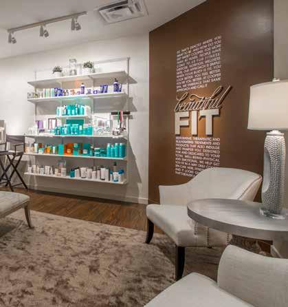 PRIVATE AND SMALL GROUP PILATES CLASSES Family Locker Room With two private restrooms and a private changing room, families can enjoy the privacy of our Family Locker Rooms, conveniently located