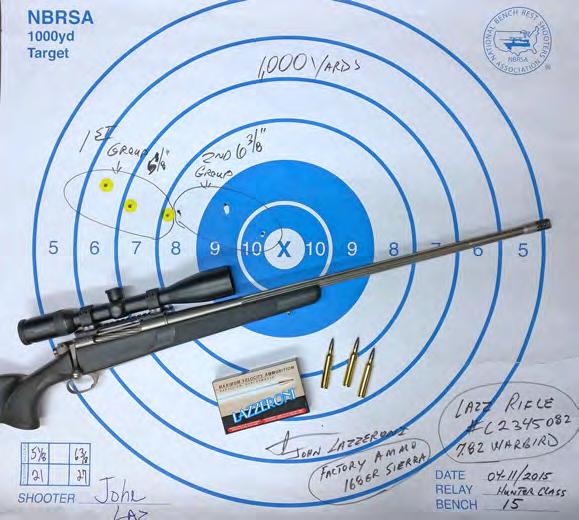How many of you have gone into the field with a hunter who had just acquired a brand new longrange rifle package from a builder, 100% confident in their scope dial compensator at almost any range?