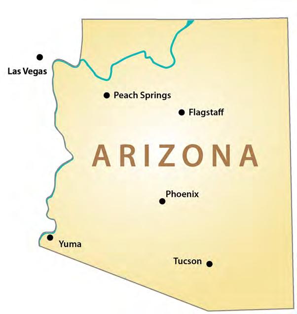 person Meeting & Ending Point: Hualapai Lodge in Peach Springs, AZ (Grand Canyon West) Meeting Time: Between 7:00-7:45 a.m. Return Time: Between 5:30-7:30 p.