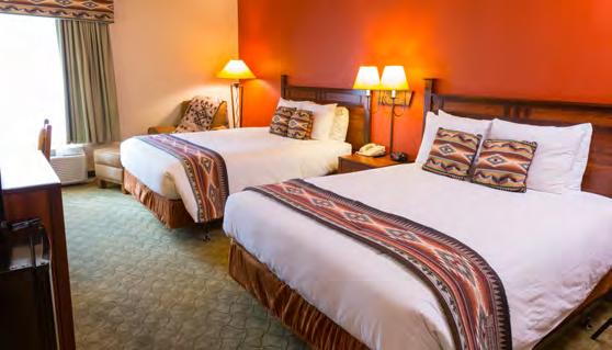 Our discount rates are as follows: King Room $145 per night - includes taxes and fees Queen/Double Room $165 per night - includes taxes and fees Please know that space in the Hualapai Lodge is
