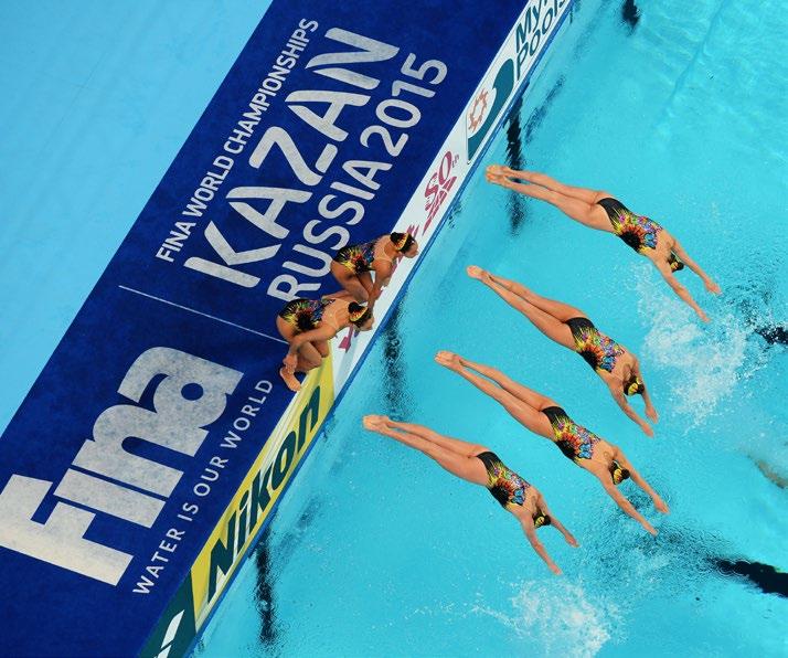 In the summer of 2015, the FINA World Championship was staged in Kazan.