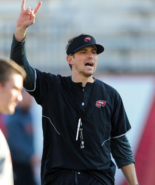 Head Coach MIKE SANFORD 6-5/First Year 6-5 Overall/First Year Mike Sanford, one of college football s brightest offensive minds and a former Hilltopper assistant, was named the 20th head football