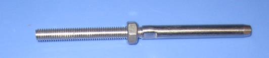 Terminals Woodscrew Swage Terminal Thread Wire Size 04039-32-6L Woodscrew swage terminal 316 6 Left 3.2 $2.90 04039-32-6R Woodscrew swage terminal 316 6 Right 3.2 $2.90 We can swage your fittings for you ask for a quote.