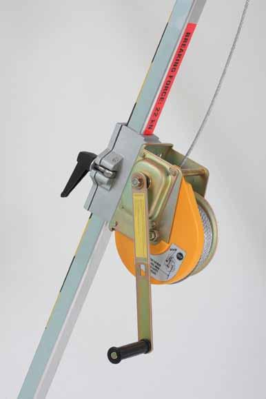 confined space systems Tripod Unit WORKSafe portable tripod is an anchorage connector used for confined