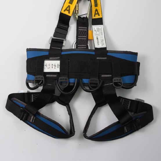 Fall Arrest Intermediate Attachment Used in climbing with rope grabs, confined space, rescue & work positioning situations Front & Side D-Rings Front D-Ring is used in various types of