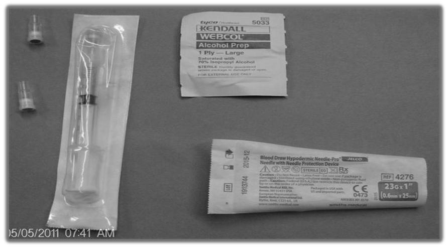 Equipment 70% Isopropyl Alcohol Filter-Pro 23-gauge needle Heparin Syringe 2017 MFMER slide-13 Performing the Allen s Test The Allen s Test is used to determine collateral circulation is present: If