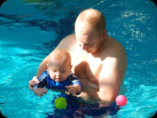 Infant Aquatic Programme Parent assistance in the water is required for ALL Infant Aquatic Swimming classes Parent and Infants (4 months - 2 years) Parental assistance required Parent and infant