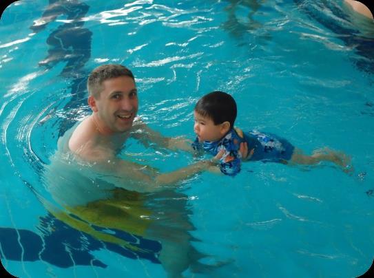 These are very rewarding lessons for both parent and baby the coach will teach the parent everything needed to enable the baby to start swimming such as how to submerge the baby in a safe and relaxed