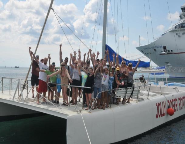 Jolly Roger Catamaran Sailing & Snorkel with Lunch - $89.99 per person - Clothing Optional https://www.carnival.