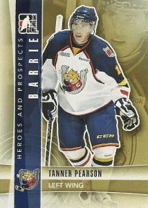 Tanner Pearson Years in OHL: 2 (2010-11 to 2011-12) OHL Team(s): Barrie Colts OHL Priority Selection: 2008 Barrie