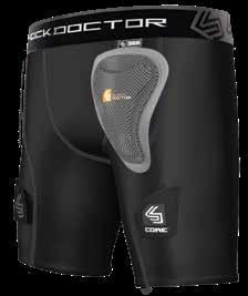 366 Women s Compression Hockey Short with Pelvic Protector Ergonomically designed for female hockey players seeking a sleek fit, the Core women s compression short
