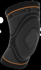 INTERNAL GEL SUPPORT 2065 Knee Sleeve with Gel Support Ideal for athletes seeking breathable compression that contours to the body and is soft to the touch.